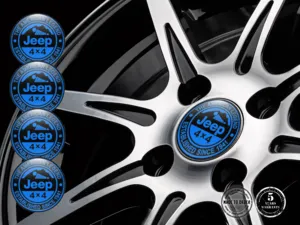 Jeep Adesivo Auto Cerchi Distintivi Resina Pregiati